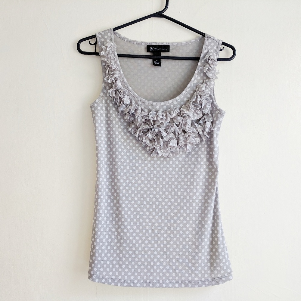 INC raffle front sleeves less top size S